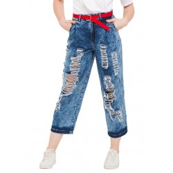 Crop Chop Denim Pants!